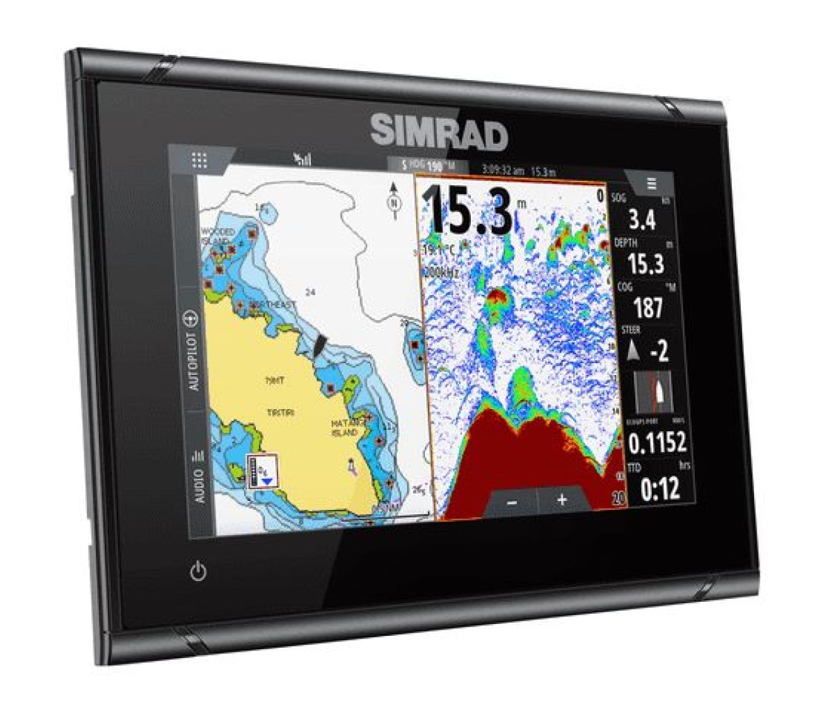 Simrad GPS Plotter Sonda GO7 XSR Row Active Imagin 3 en 1 con Transductor