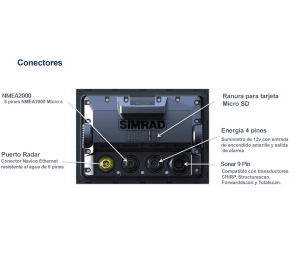 Simrad GPS Plotter Sonda Go7 Xsr sin Transductor