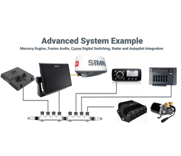 Simrad GO9 XSE con Sonda y Transductor DownScan