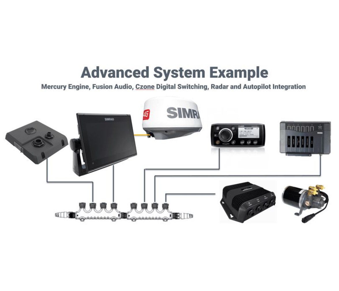 Simrad GO9 XSE con Sonda Active Imaging 3 en 1