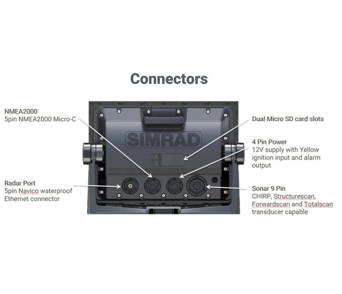 Simrad GO9 XSE con Sonda Active Imaging 3 en 1