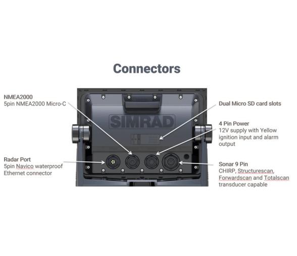 Simrad GO9 XSE con Sonda Active Imaging 3 en 1