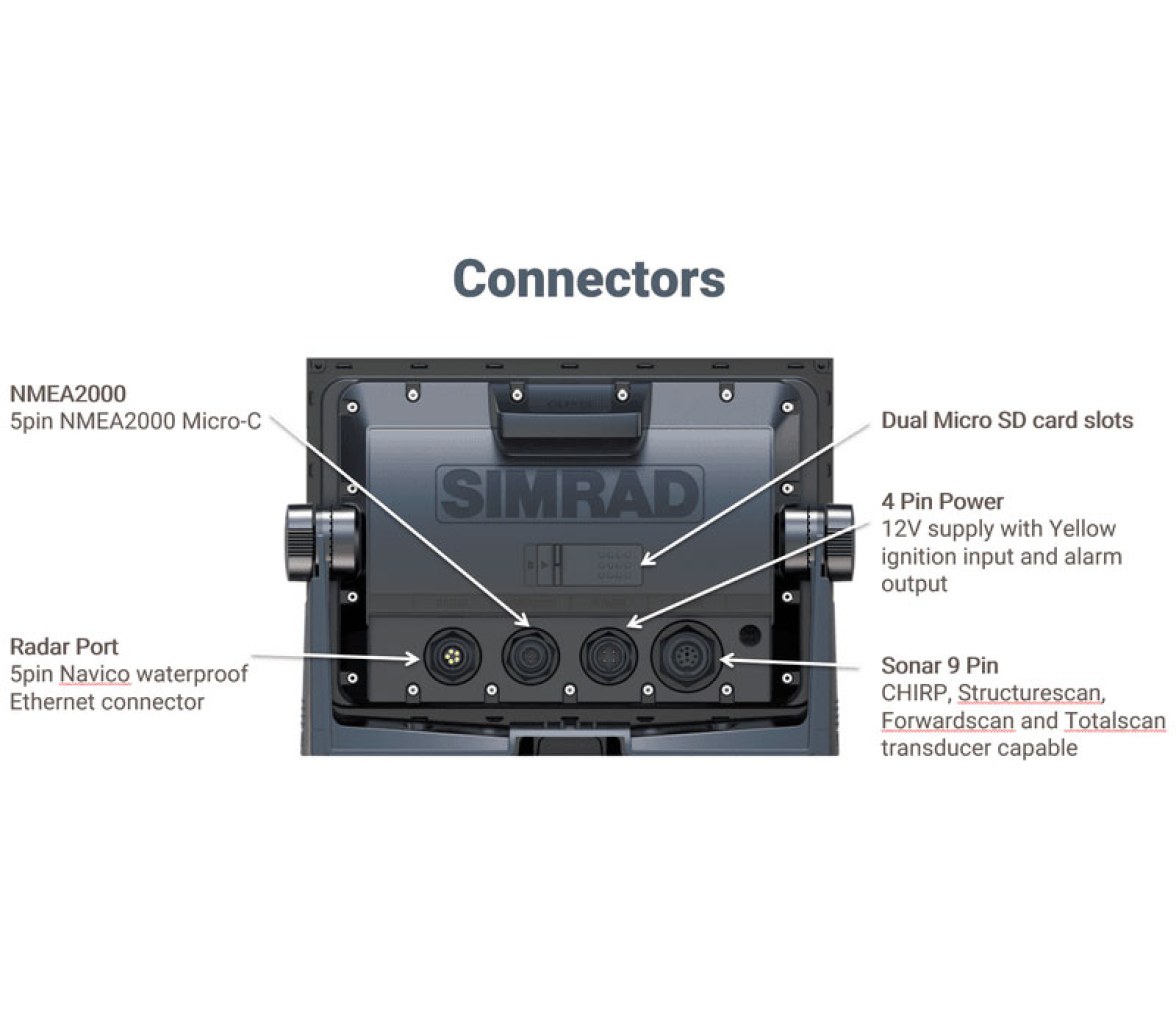 Simrad GO9 XSE con Sonda (Sin Transductor)