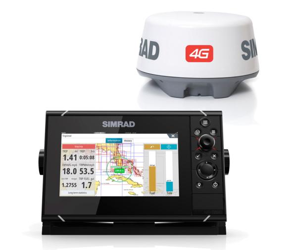 Simrad GPS Plotter Sonda NSS7 evo3 con Radar G4