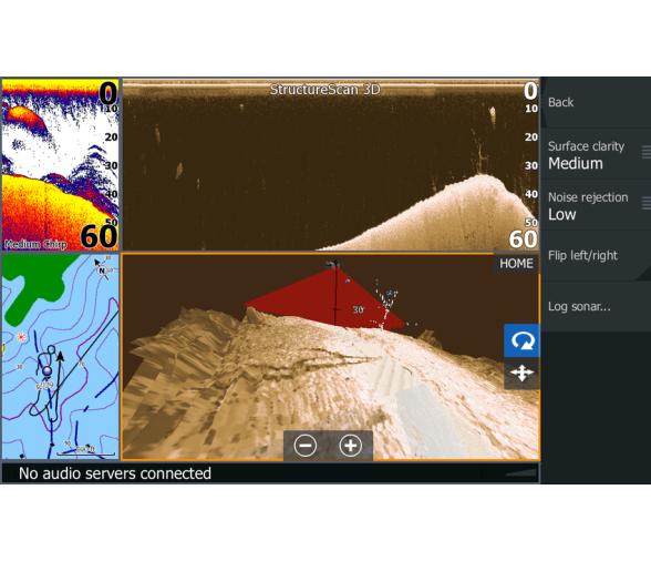 Simrad Módulo y transductor Structurescan 3D