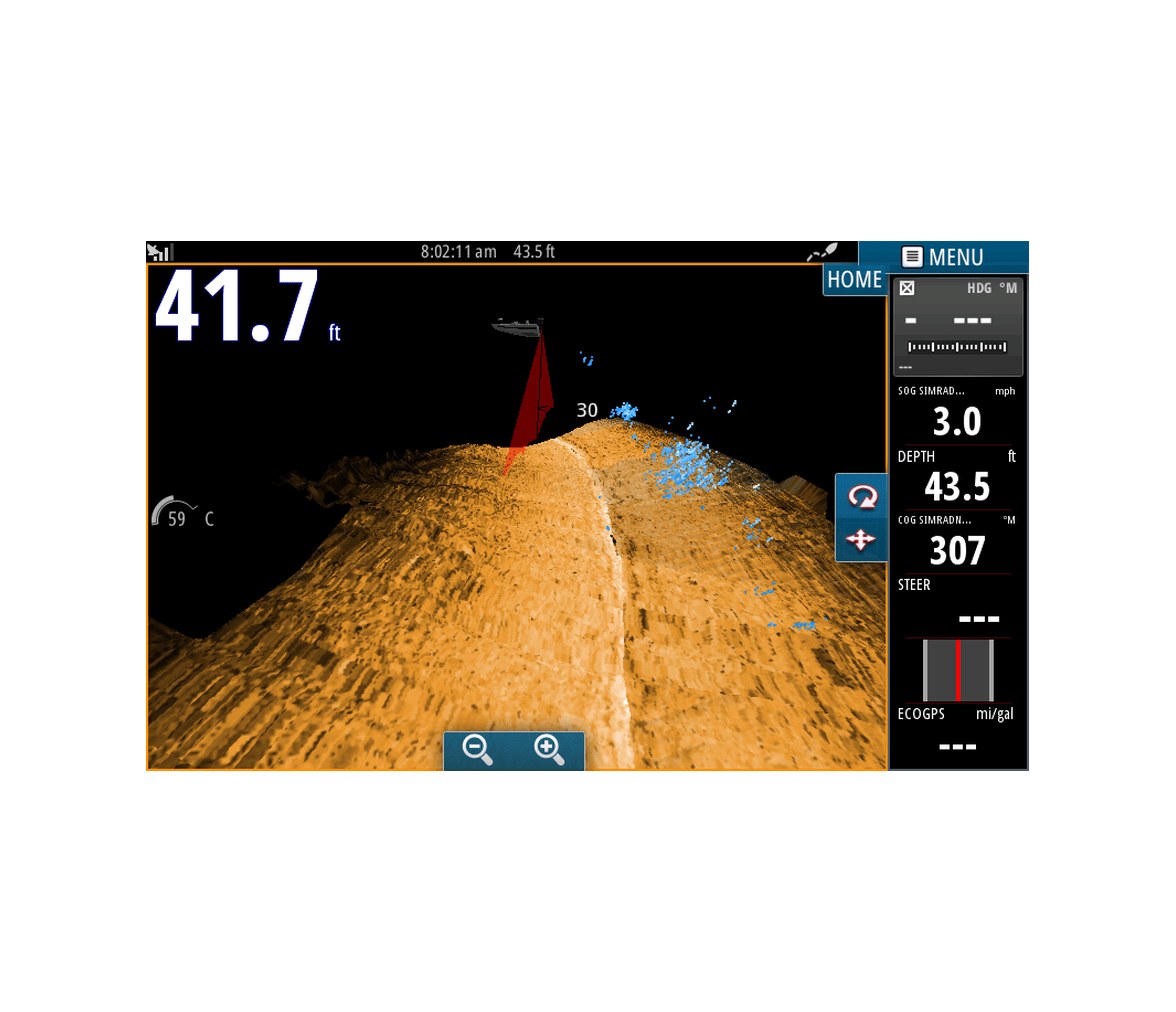 Simrad Módulo y transductor Structurescan 3D