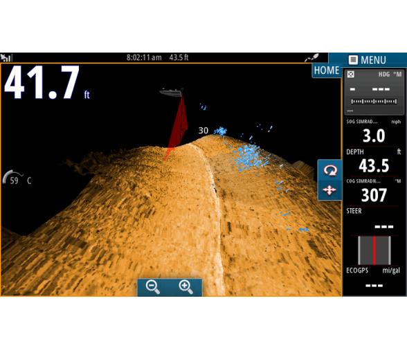 Simrad Módulo y transductor Structurescan 3D