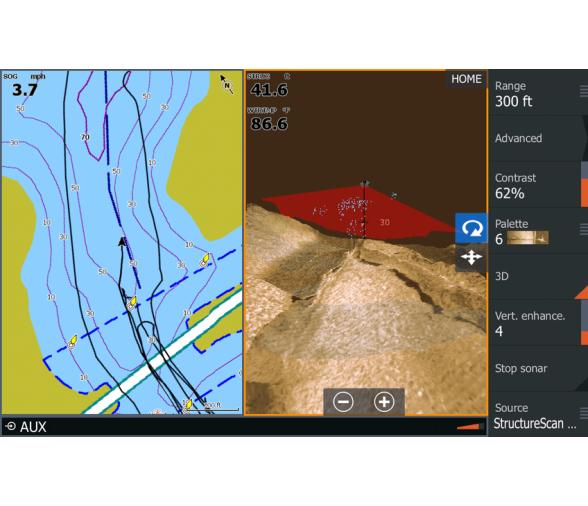 Simrad Módulo y transductor Structurescan 3D