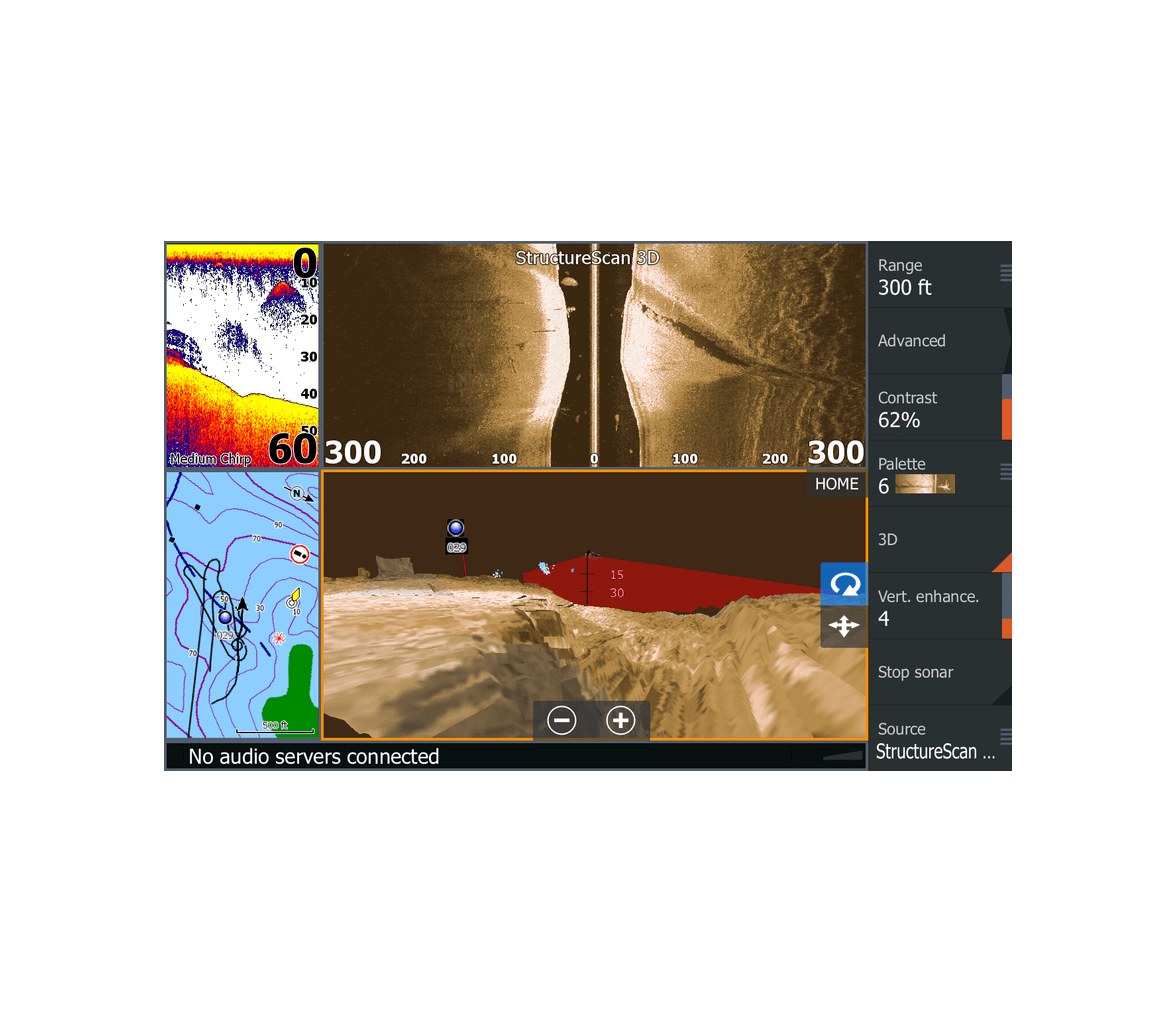 Simrad Módulo y transductor Structurescan 3D