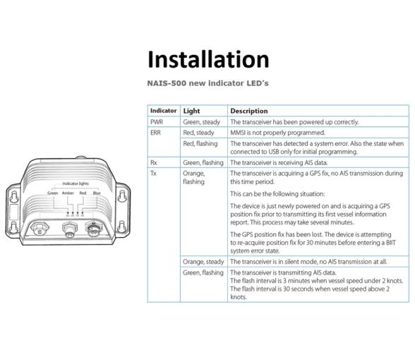 Simrad Nais -500 con Gps-500
