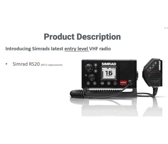 Simrad RS20 VHF