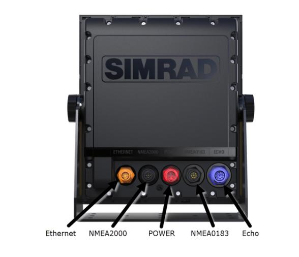 Simrad S2009, ecosonda, 9, sin transductor