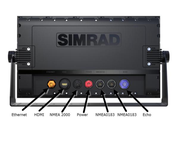 Simrad S2016, ecosonda,16 Pulgadas, sin transductor