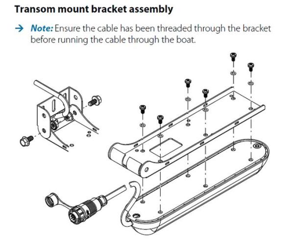 Simrad Transductor Active Imaging