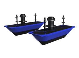Simrad Transductor Doble Casco 3D StructureScan Acero Inoxidable