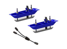 Simrad Transductor pasacascos de acero inoxidable StructureScan ( par )