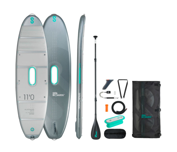 Sipa Boards Tabla Padel Surf Eléctrica Allrounder Silver