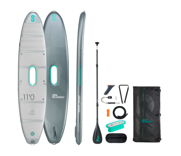 Sipa Boards Tabla Padel Surf Eléctrica Neo Silver