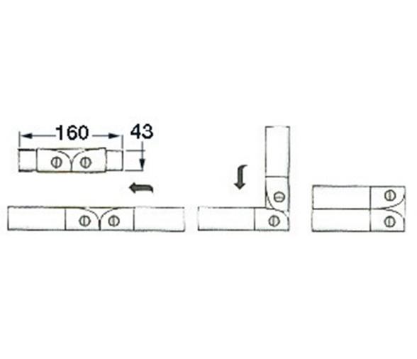 Sistema cierre y apertura para Pulpito version bisagra