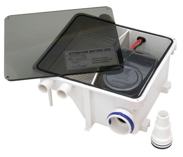 Sistema de Bomba para Ducha LSU 600 12V