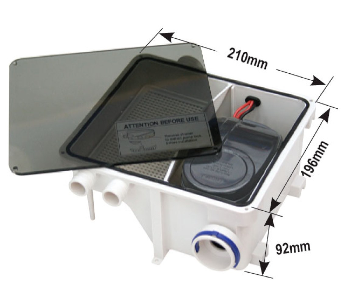 Sistema de Bomba para Ducha LSU 600 12V
