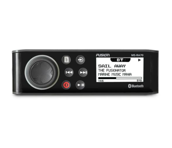 Sistema estéreo náutico Fusion serie RA70