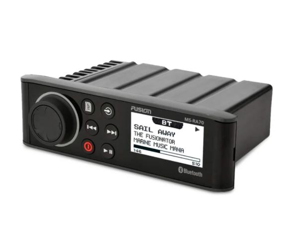 Sistema estéreo náutico Fusion serie RA70