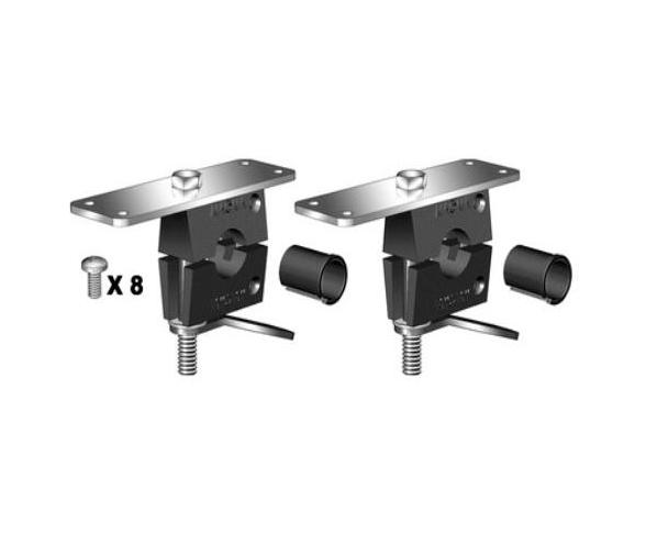 Magma Doble Soporte montura barandilla