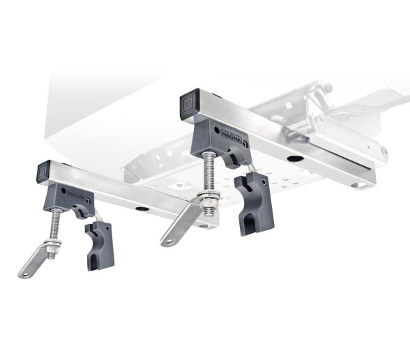 Soporte Balcon Doble Extendido para  Barbacoas Magma