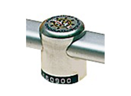 Central bracket handrail light alloy