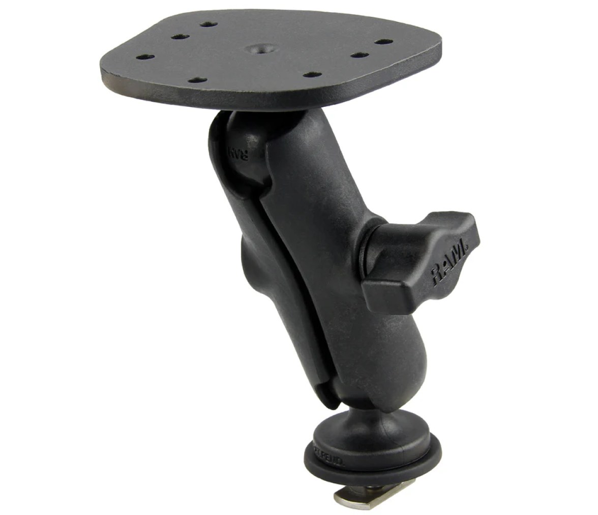 Soporte compuesto de bola RAM para Humminbird Piranha + más