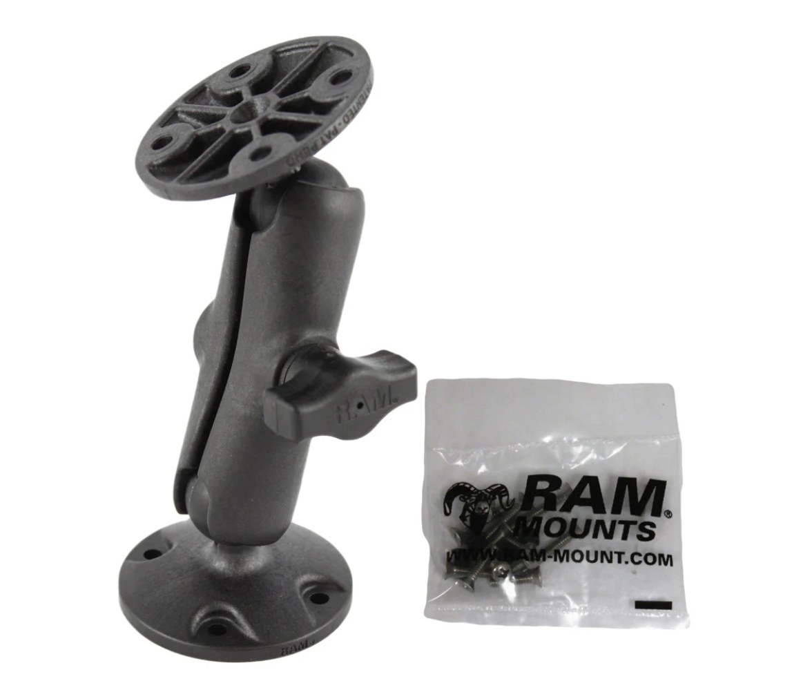 Soporte compuesto de doble bola con accesorios para Garmin GPSMAP + más