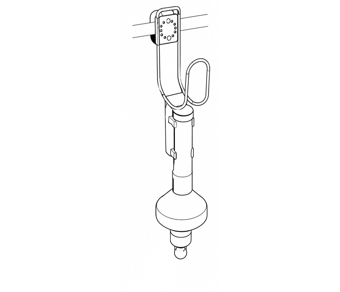 Soporte de acero inoxidable para salvavidas de aro
