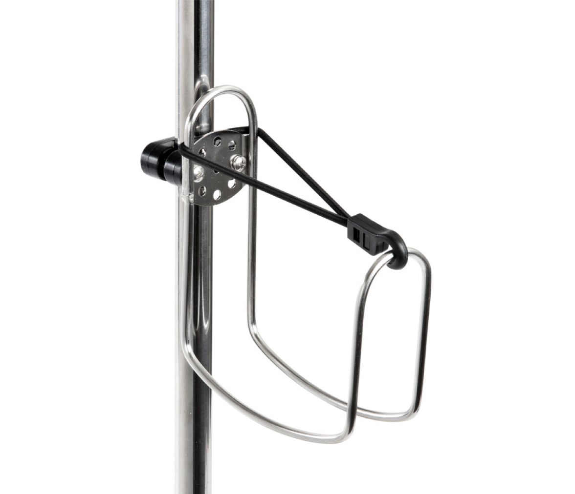Soporte de acero inoxidable para salvavidas de aro