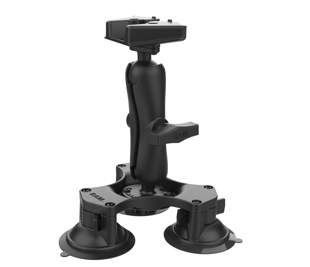 Soporte de alta resistencia con triple ventosa y sistema Twist-Lock para Starlin