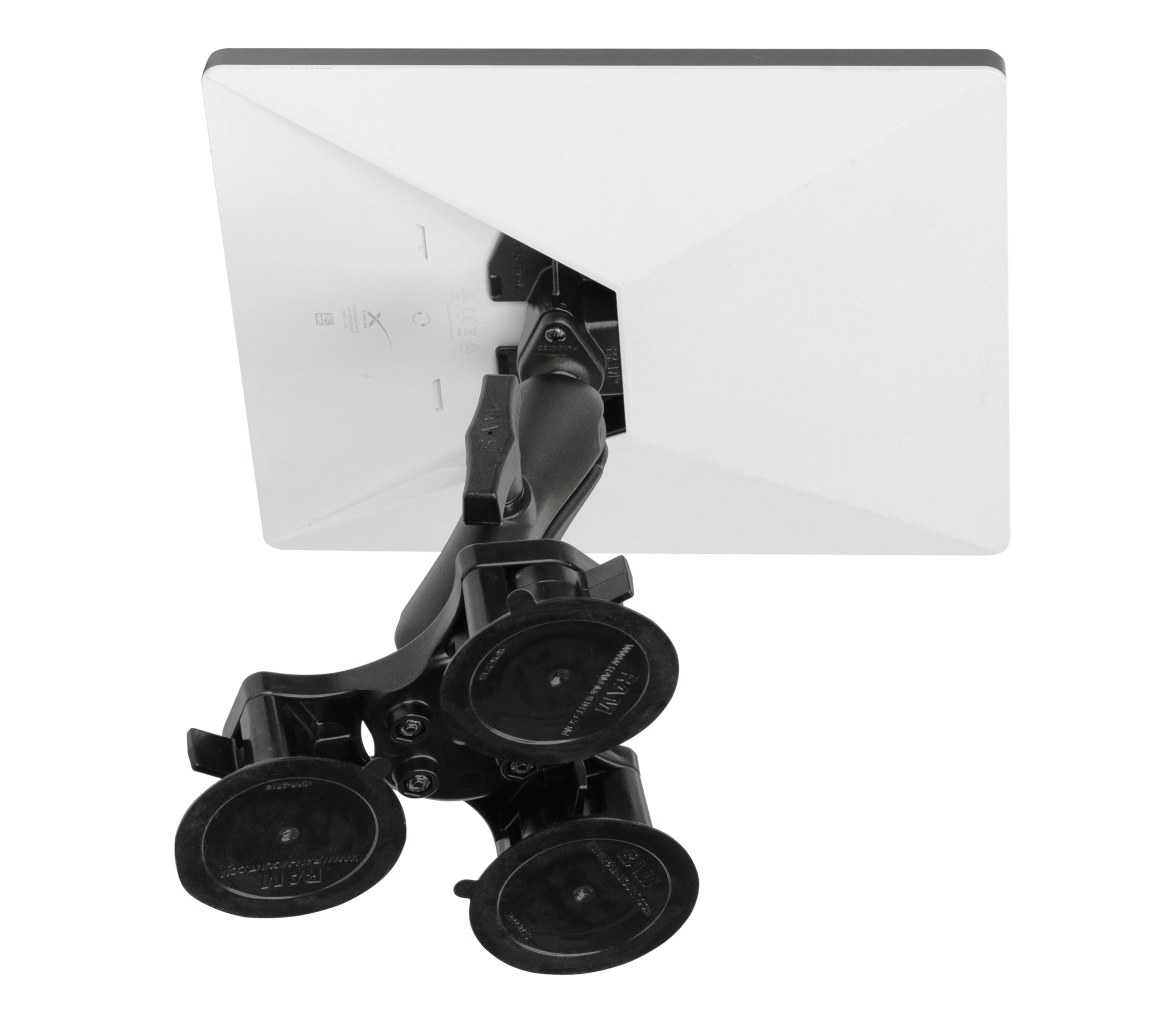 Soporte de alta resistencia con triple ventosa y sistema Twist-Lock para Starlin