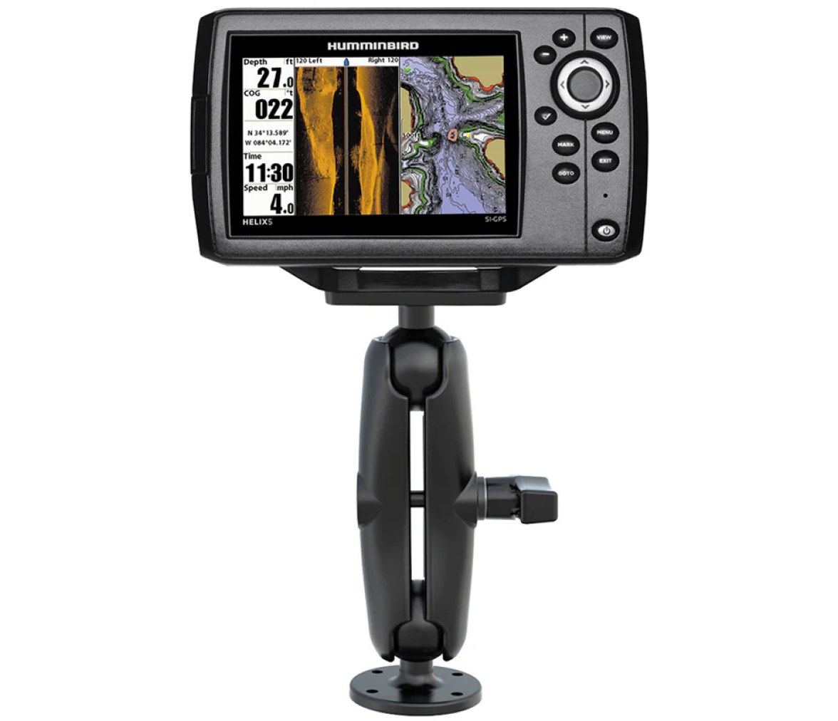 Soporte de bola compuesto RAM para Humminbird Helix 5