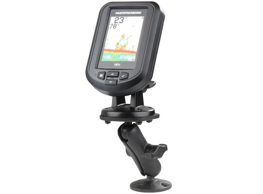 Soporte de bola compuesto RAM para Humminbird Piranha + más