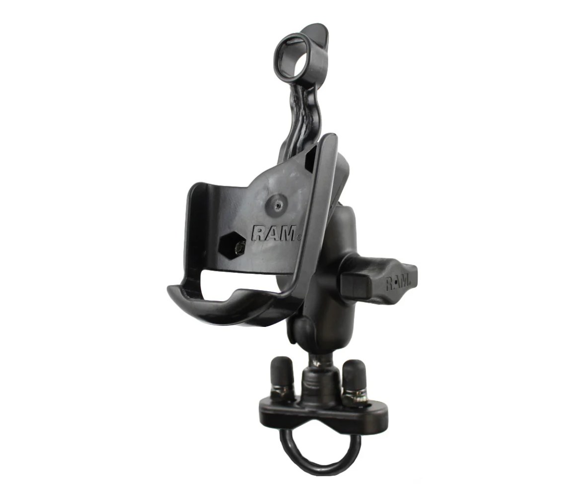 Soporte de bola con perno en U para manillar de RAM para Garmin GPS serie 60 + m