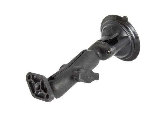 Soporte de bola doble de compuesto con ventosa de cierre Twist-Lock - Mediano Soporte de bola doble de compuesto con ventosa de cierre Twist-Lock - Mediano