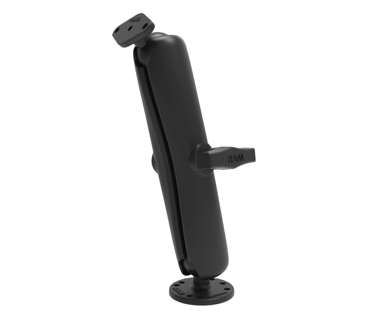 Soporte de bola doble RAM con adaptador de placa diamante - Largo