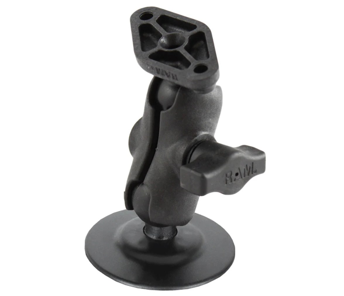 Soporte de bola doble RAM Flex con placa diamante - Tamaño B corto