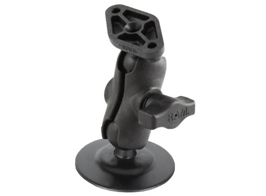 Soporte de bola doble RAM Flex con placa diamante - Tamaño B corto Soporte de bola doble RAM Flex con placa diamante - Tamaño B corto