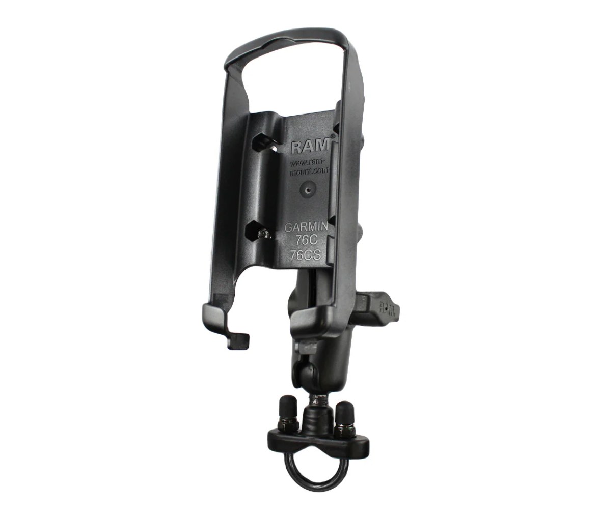 Soporte de bola doble RAM U-Bolt para serie Garmin GPSMAP 76 y 96 - Mediano