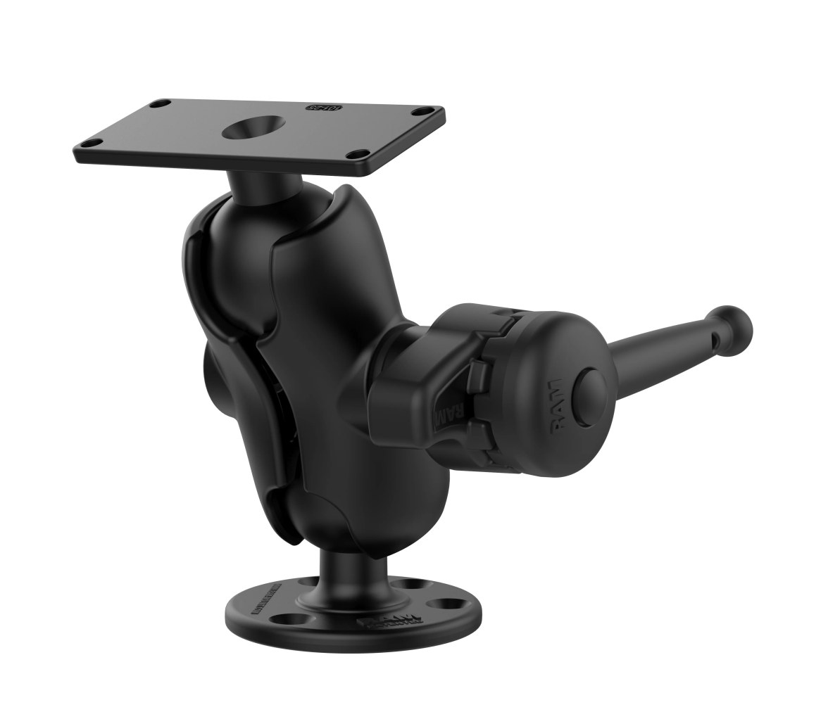 Soporte de bola RAM-Drill-Down para Humminbird Helix 8-15, XPLORE y Apex