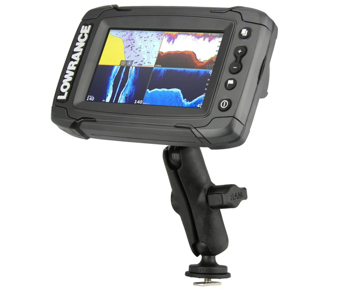 Soporte de bola RAM para la serie Lowrance Elite-4 y Mark-4