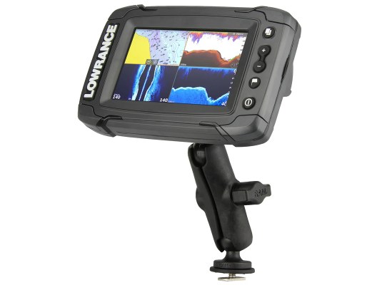 Soporte de bola RAM para la serie Lowrance Elite-4 y Mark-4