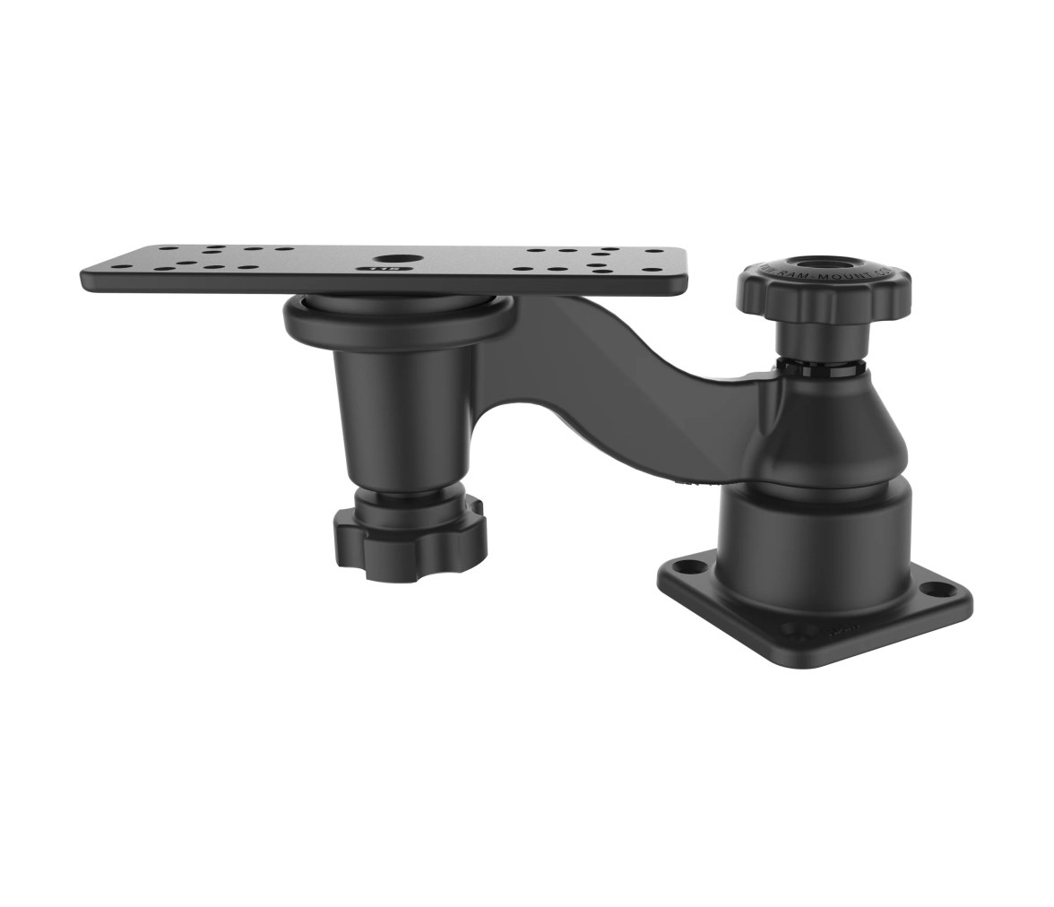 Soporte de Brazo Oscilante de 6" RAM para Localizadores de Peces y Plotteres