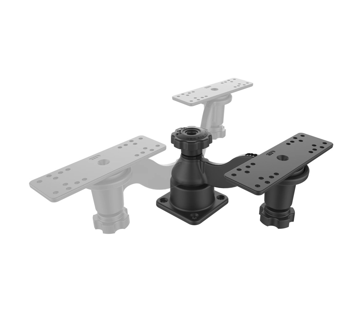 Soporte de Brazo Oscilante de 6" RAM para Localizadores de Peces y Plotteres