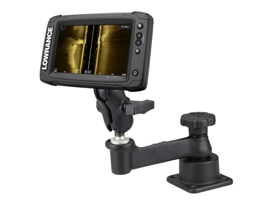 Soporte de Brazo Oscilante Horizontal para Serie Lowrance Elite-5
